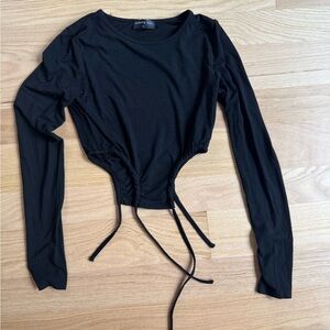 Black Long Sleeve Top
